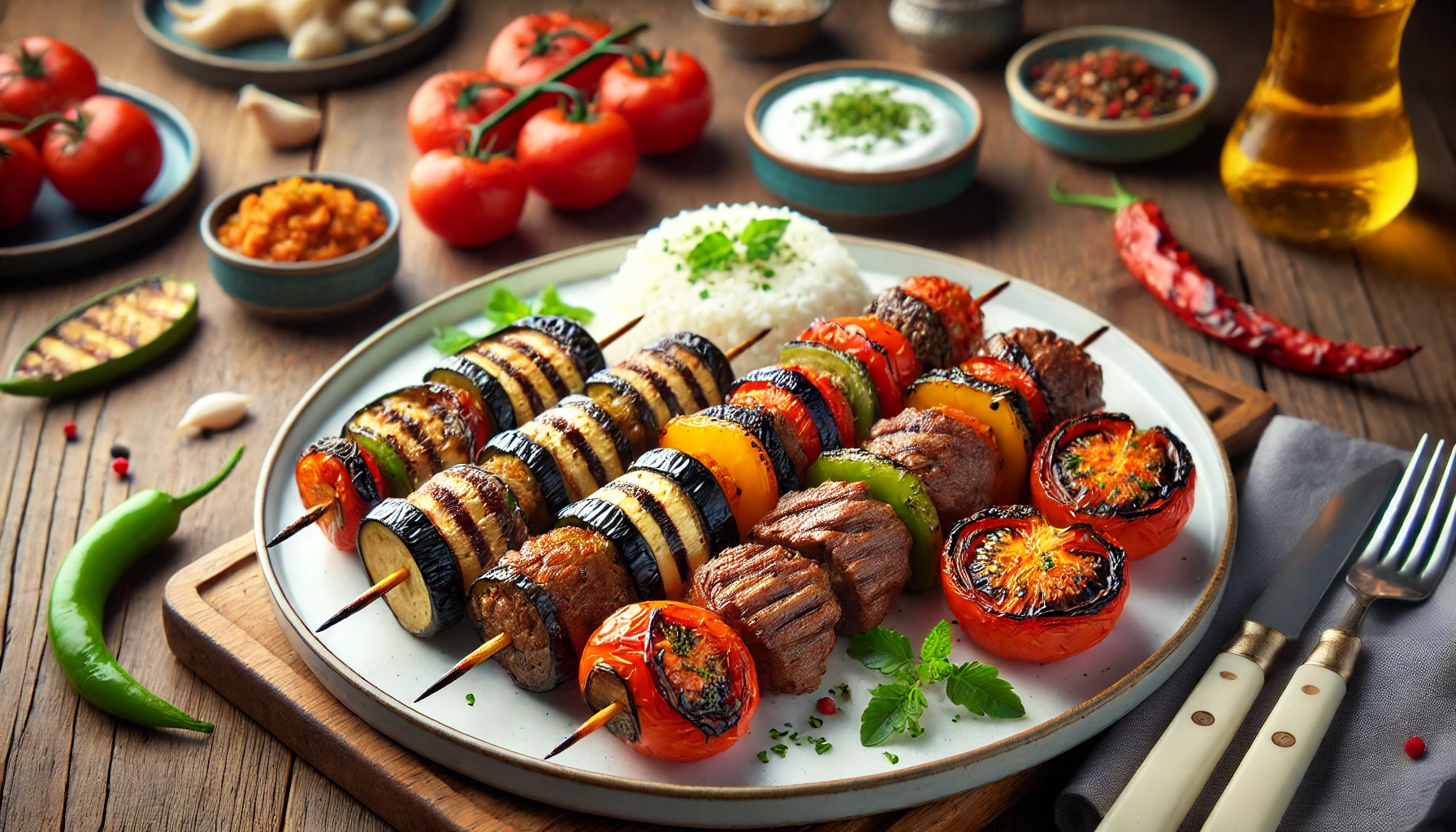 Antep Usulü Patlıcan Kebabı