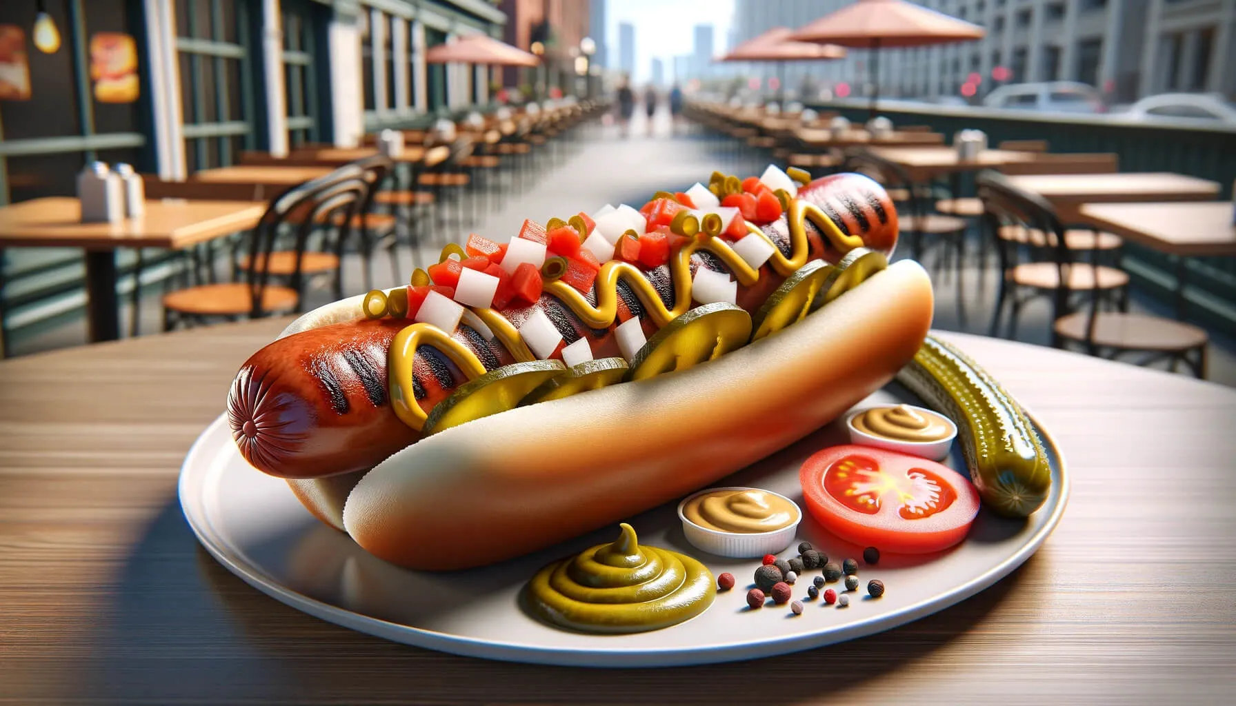 Chicago Usulü Hot Dog Tarifi