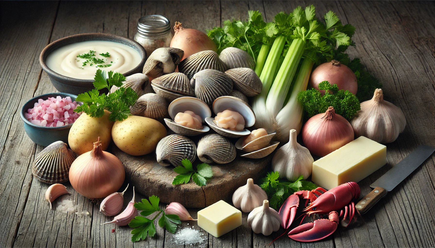 Clam Chowder Tarifi (New England Deniz Tarağı Çorbası)