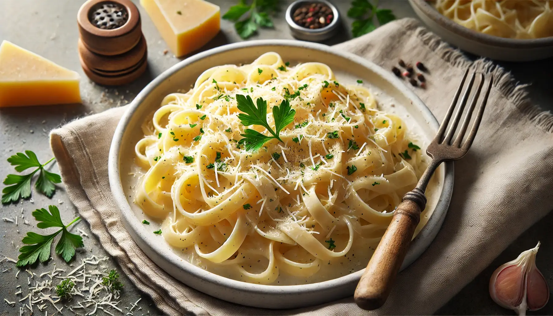 Fettuccine Alfredo Tarifi