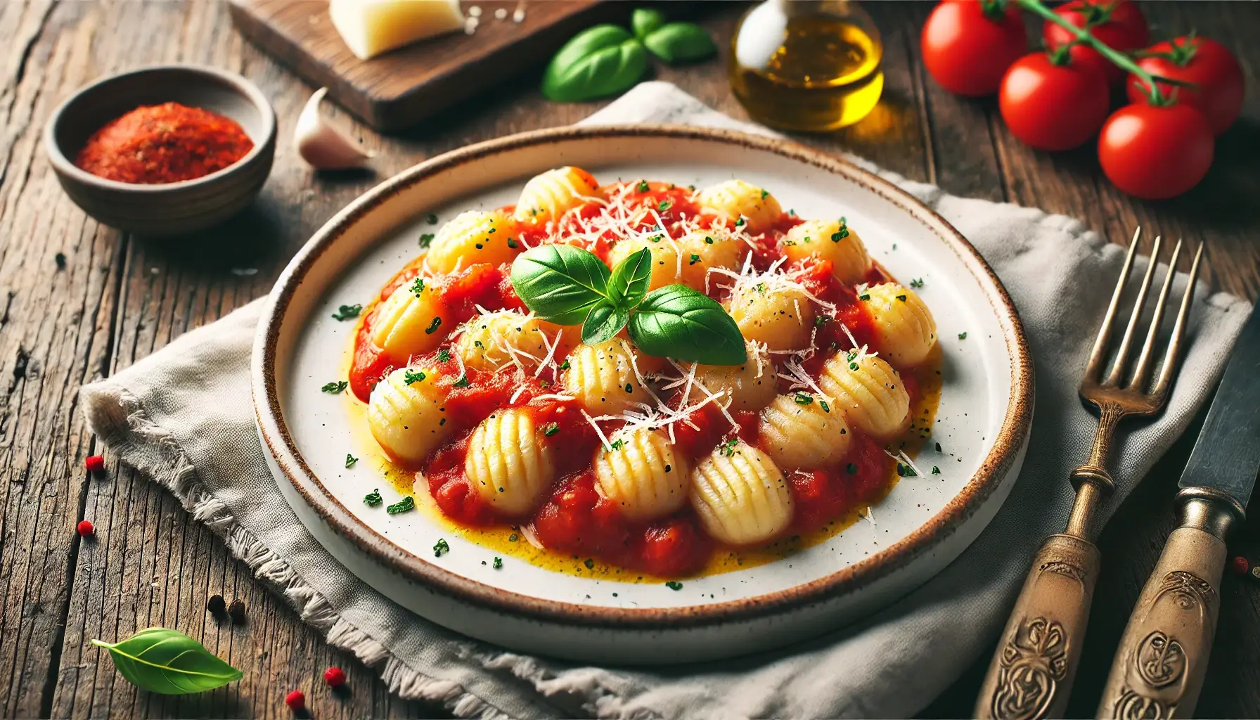 Gnocchi (Patatesli Hamur Köftesi) Tarifi