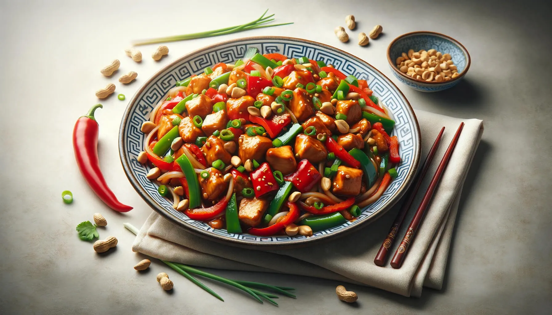 Kung Pao Tavuk Tarifi