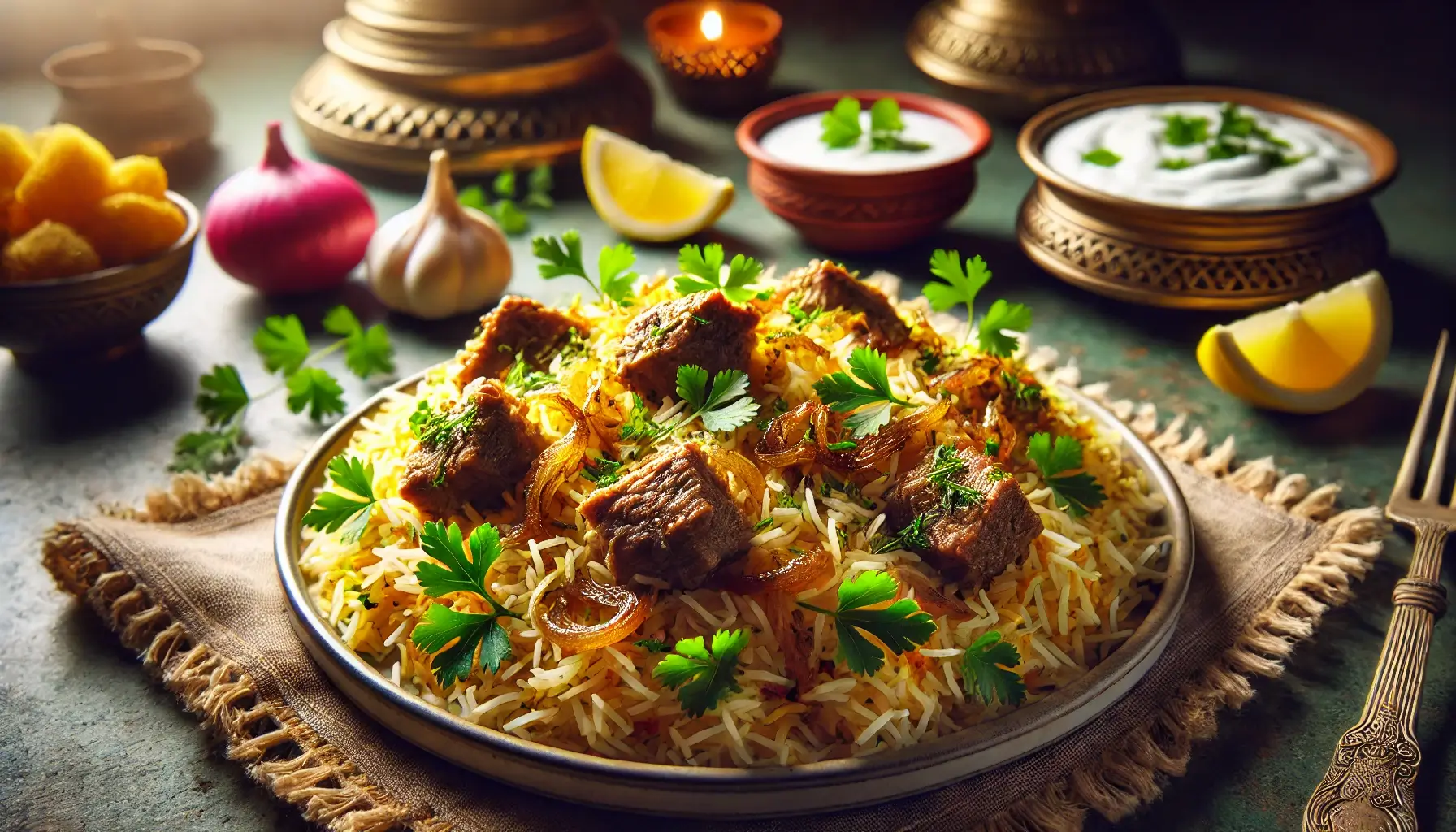 Kuzu Biryani Tarifi