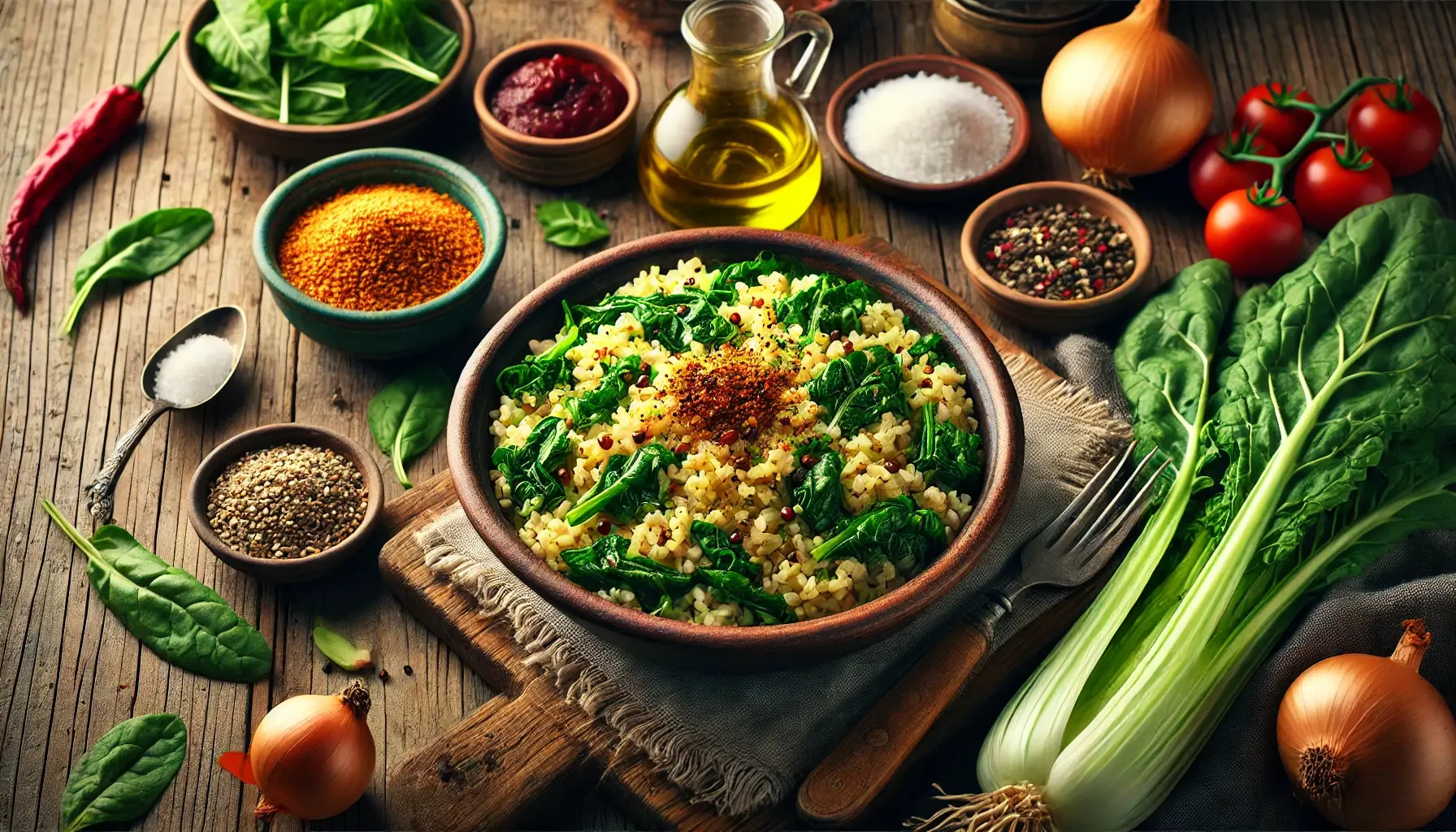 Pazılı Bulgur Pilavı Tarifi