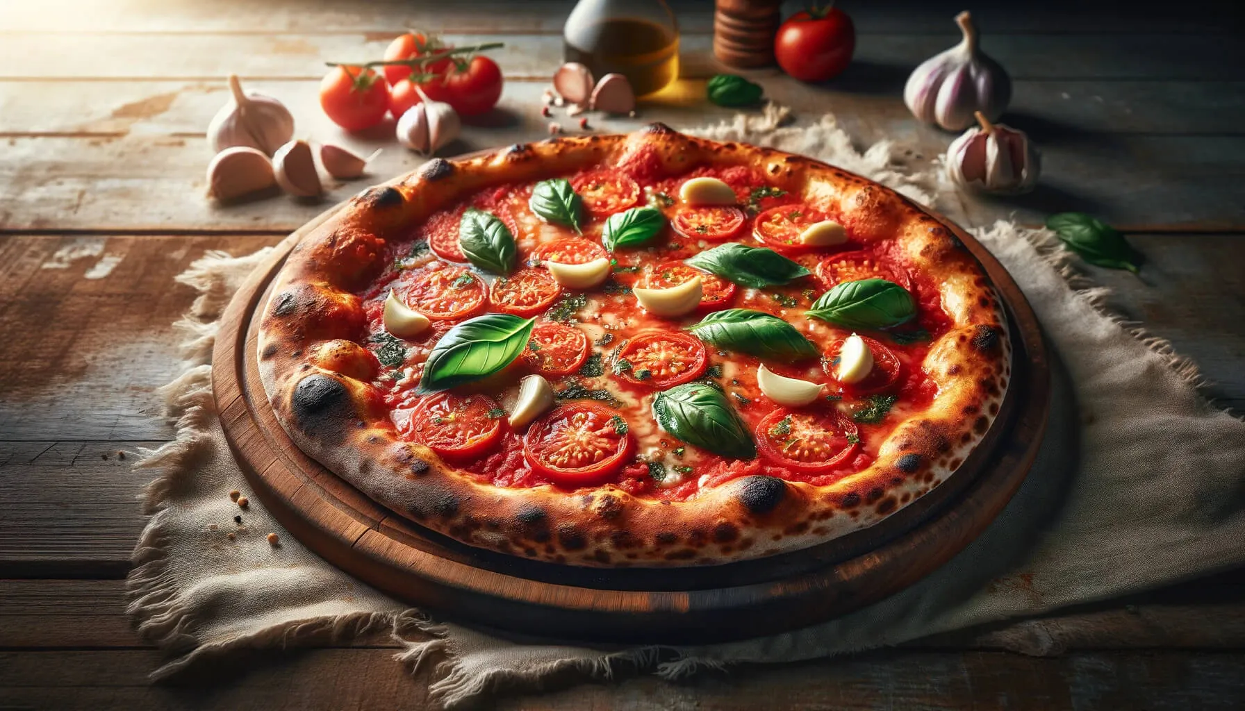 Pizza Marinara (Denizci Pizzası)