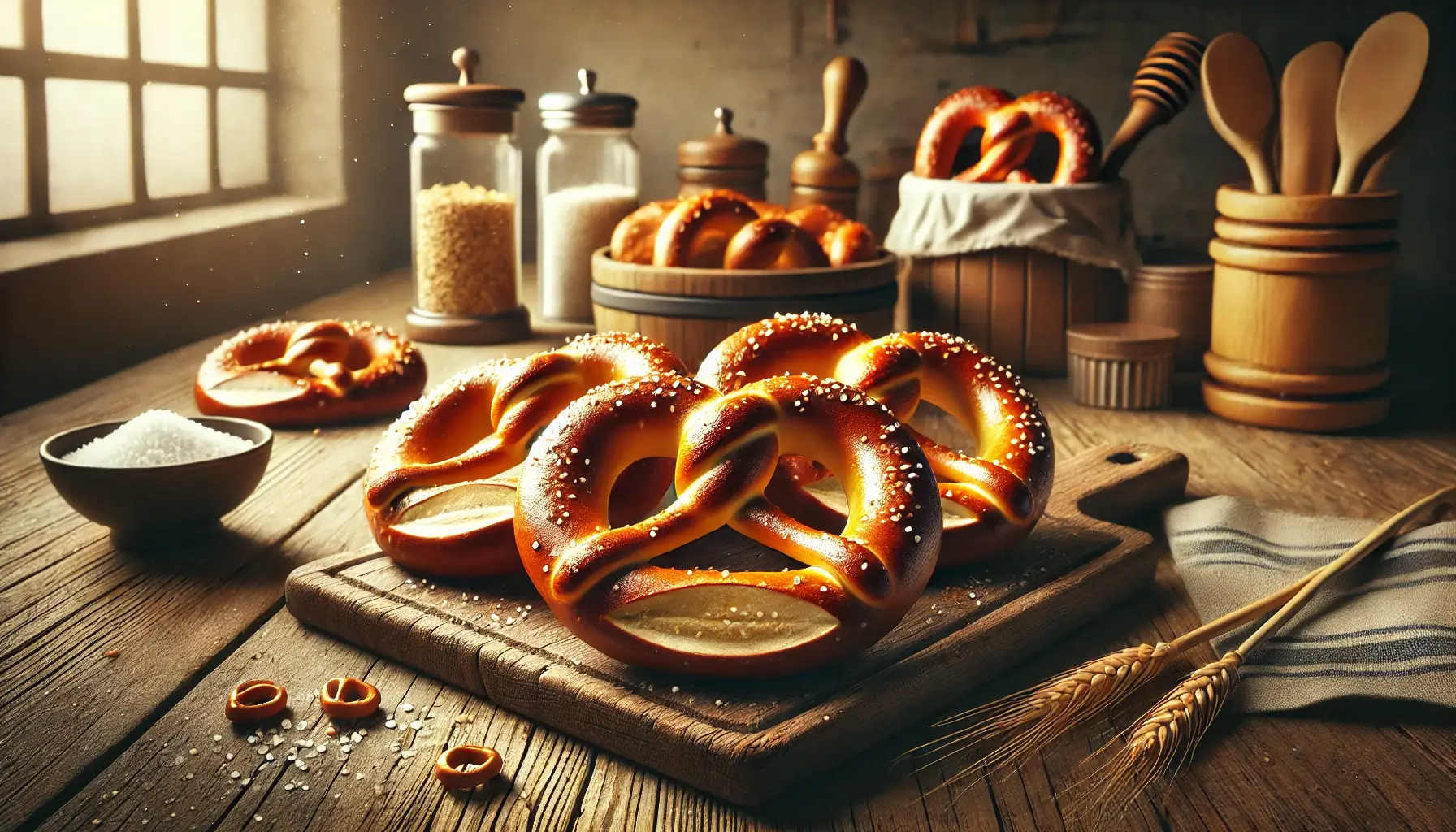 Pretzel Roll (Ekmek) Tarifi