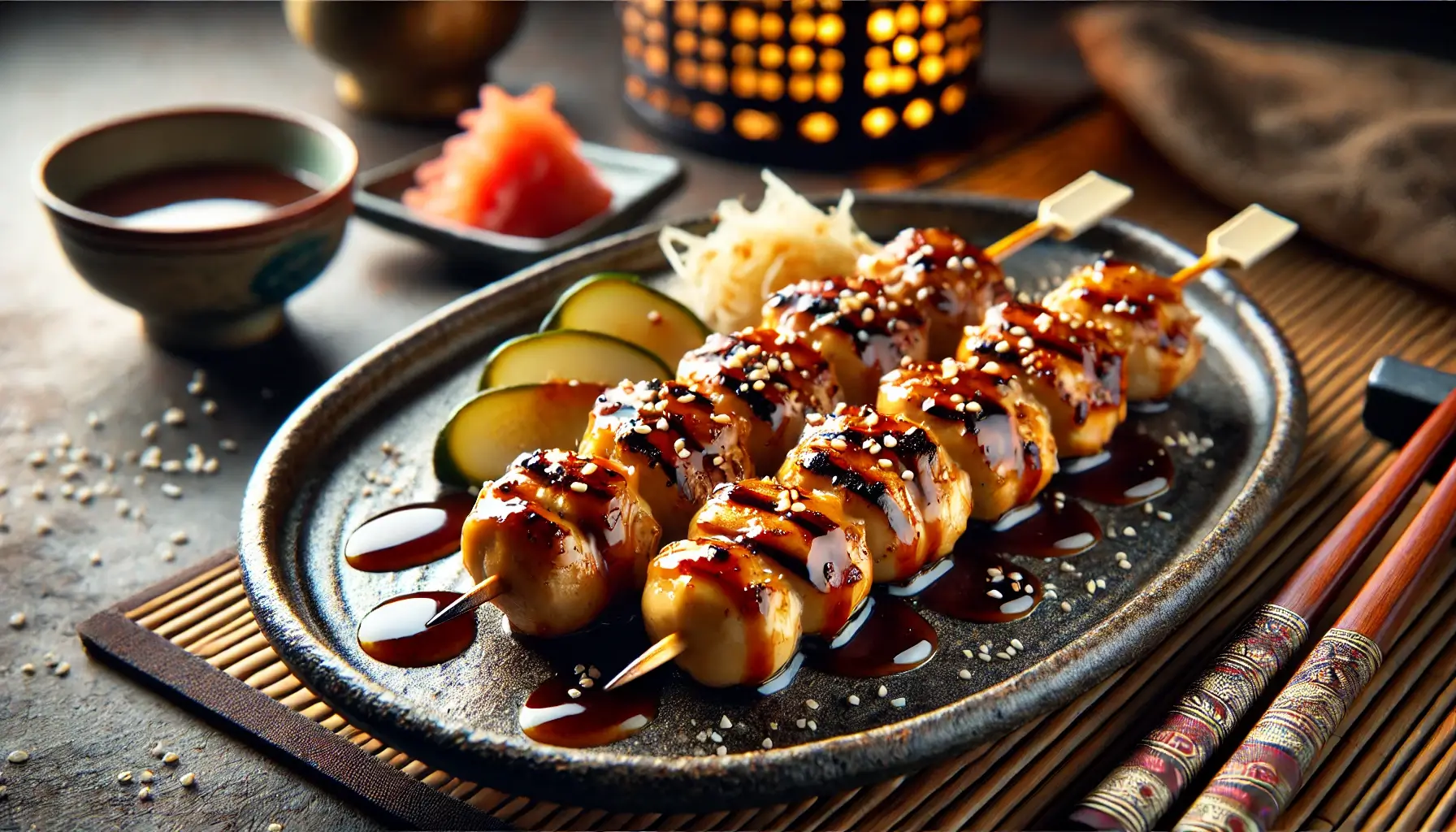 Tavuklu Momo Yakitori Tarifi