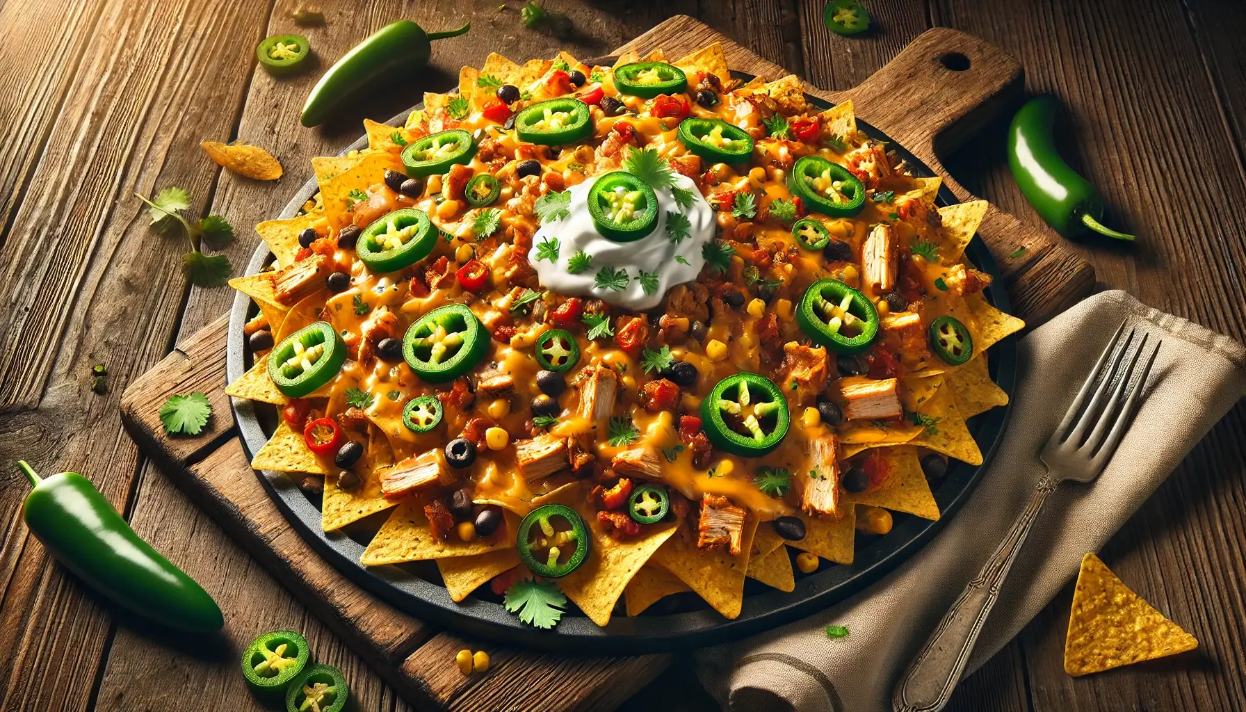 Tavuklu Nachos Tarifi