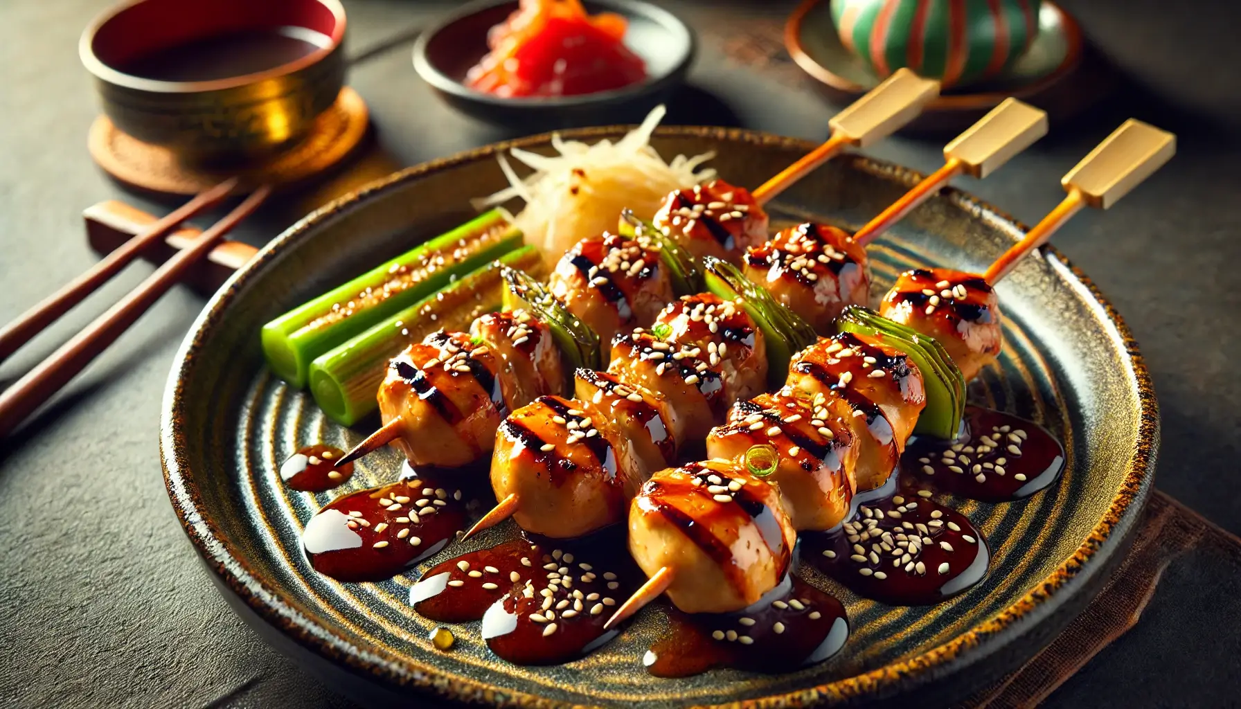 Tavuklu Negima Yakitori Tarifi