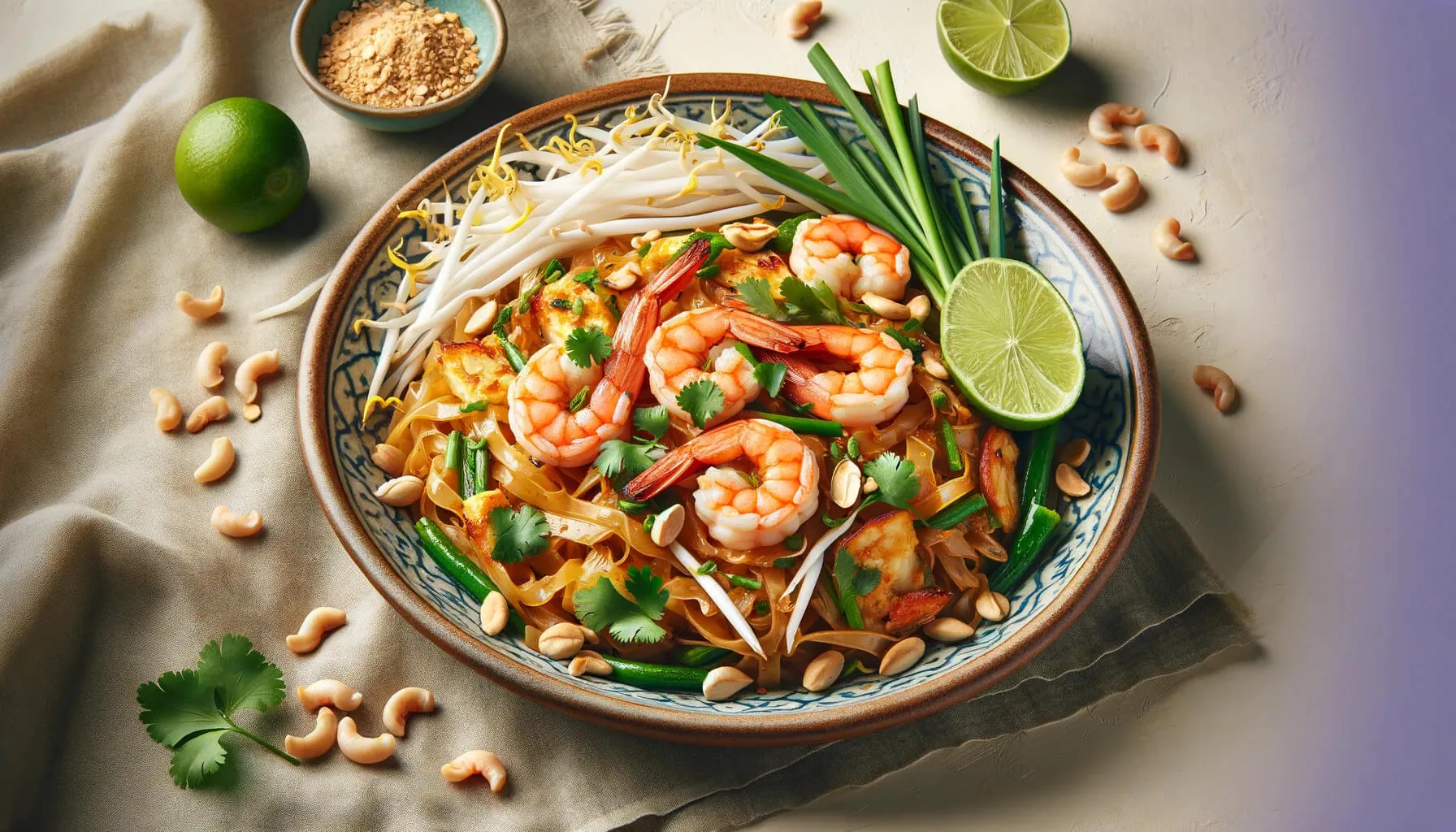 Tay Usulü Kızartılmış Erişte (Pad Thai) Tarifi