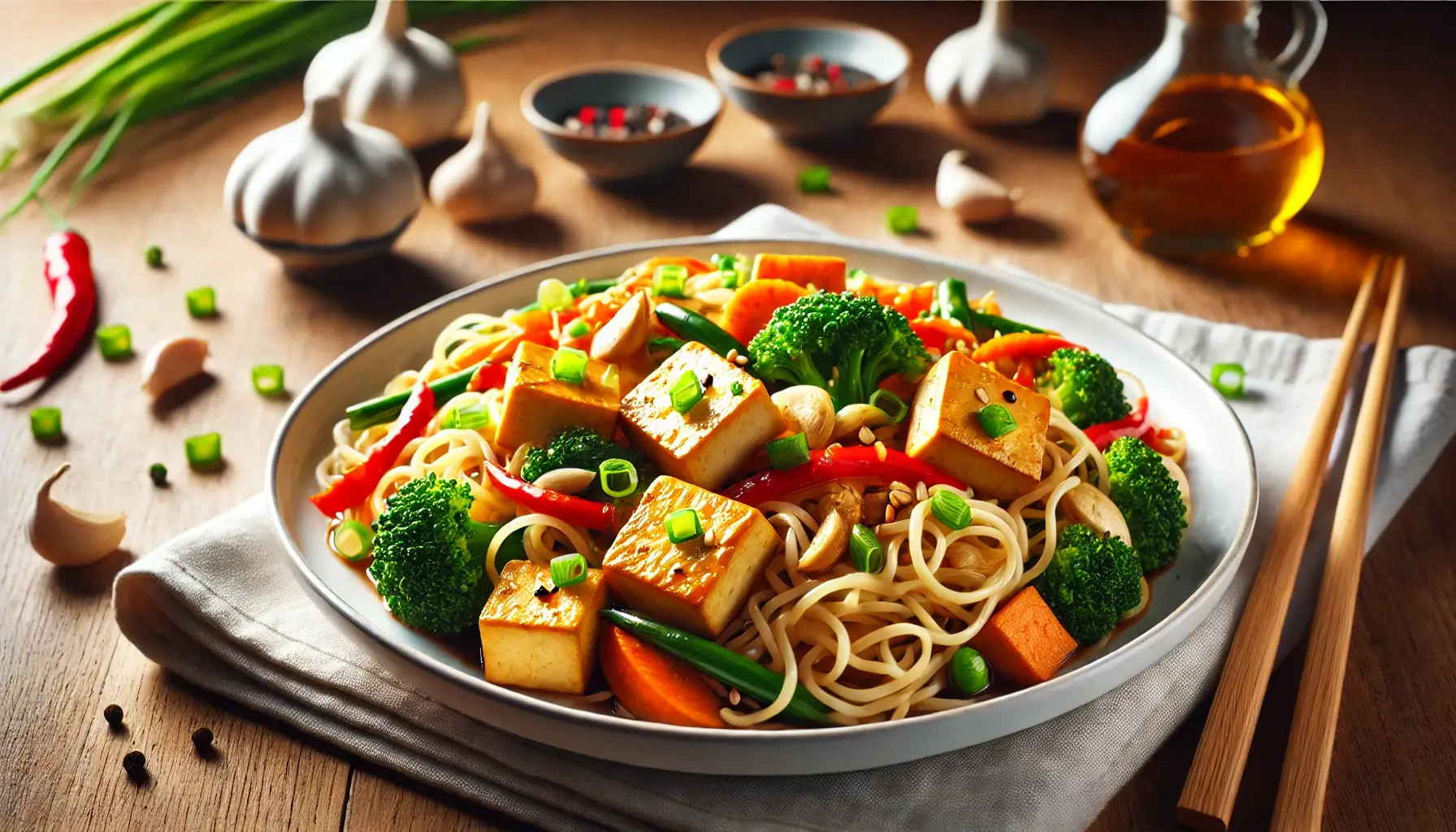 Tofu Noodle Tarifi