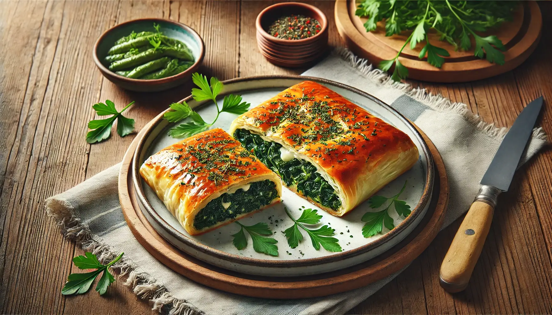 Yağsız Ispanaklı Börek Tarifi